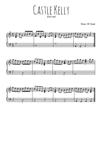 Téléchargez l'arrangement pour piano de la partition de Castle Kelly en PDF